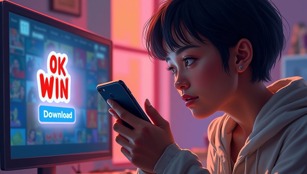 OK WIN platform game introduction